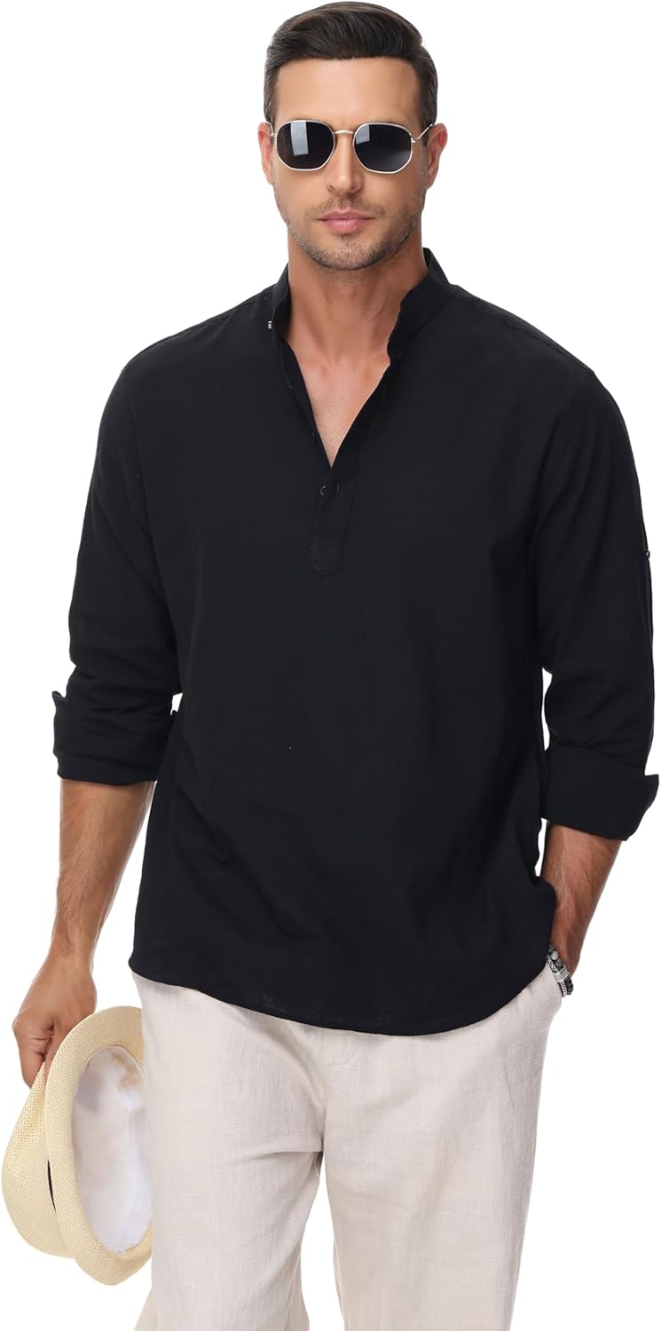 Shirts for Men Long Sleeve