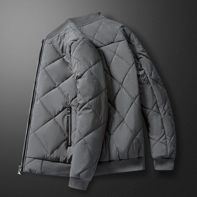 White Winter Jacket For Men