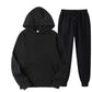 Men Vest + Hoodies + Pants 3 Piece Tracksuit Set