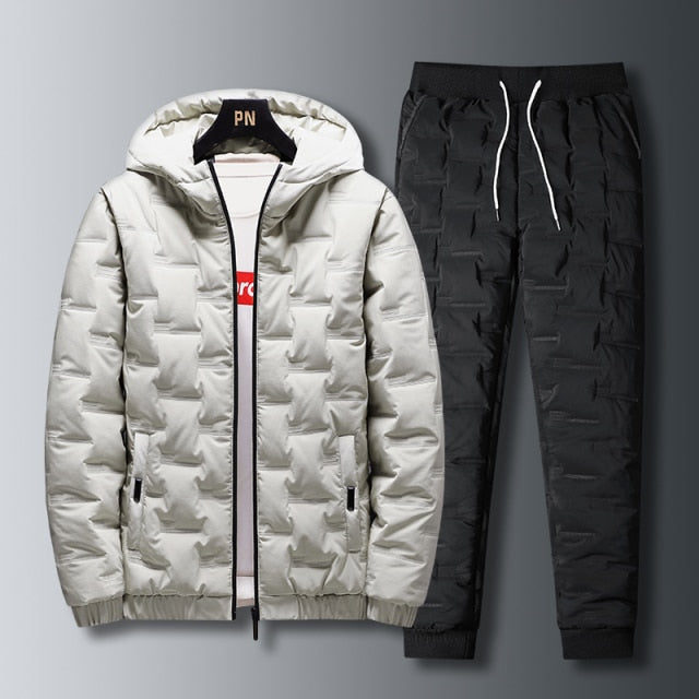 Jackets Tracksuit Sets Thick Windproof