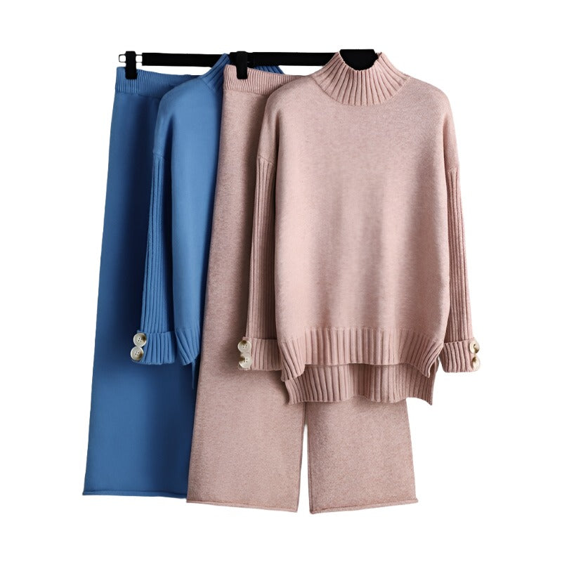 Thick Winter Woman Sweater Tracksuits